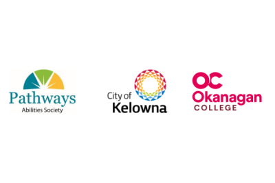 The logos of Pathways, City of Kelowna and ϲʿѯ.